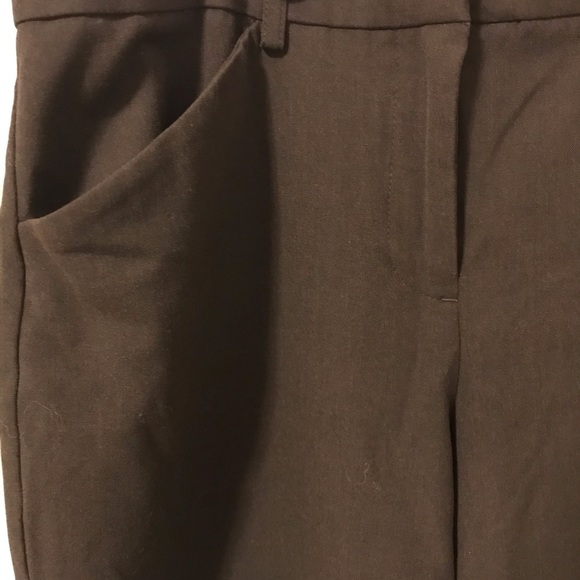 The Limited Brown Strait Legged Dress Pants - Picture 2 of 3